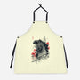 Fear The God Of Destruction-Unisex-Kitchen-Apron-ddjvigo