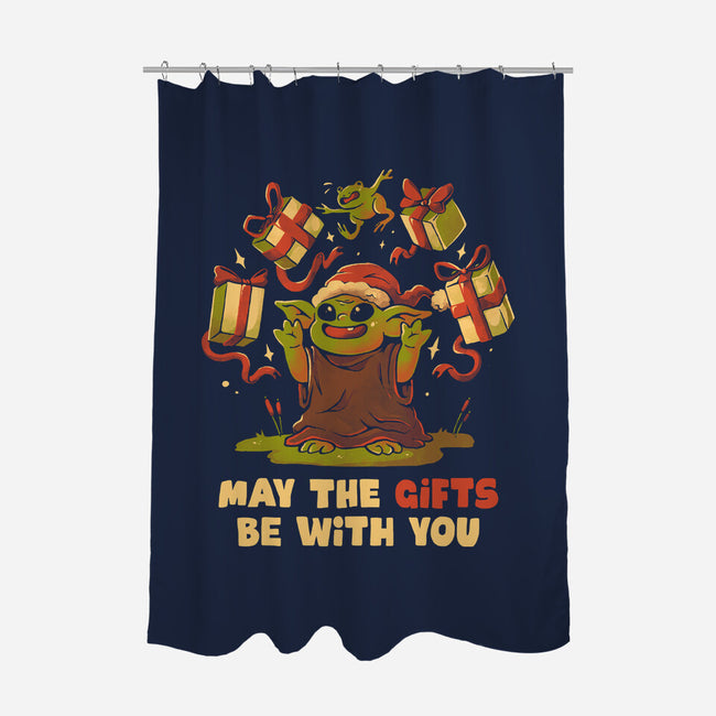 May The Gifts Be With You-None-Polyester-Shower Curtain-eduely