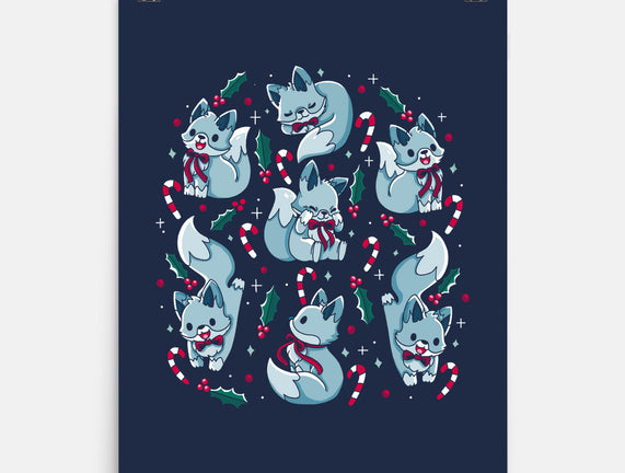 Winter Foxes