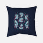 Winter Foxes-None-Removable Cover-Throw Pillow-Vallina84