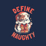 Santa Define Naughty-None-Glossy-Sticker-eduely