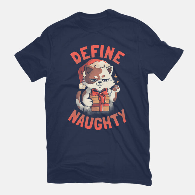 Santa Define Naughty-Unisex-Basic-Tee-eduely