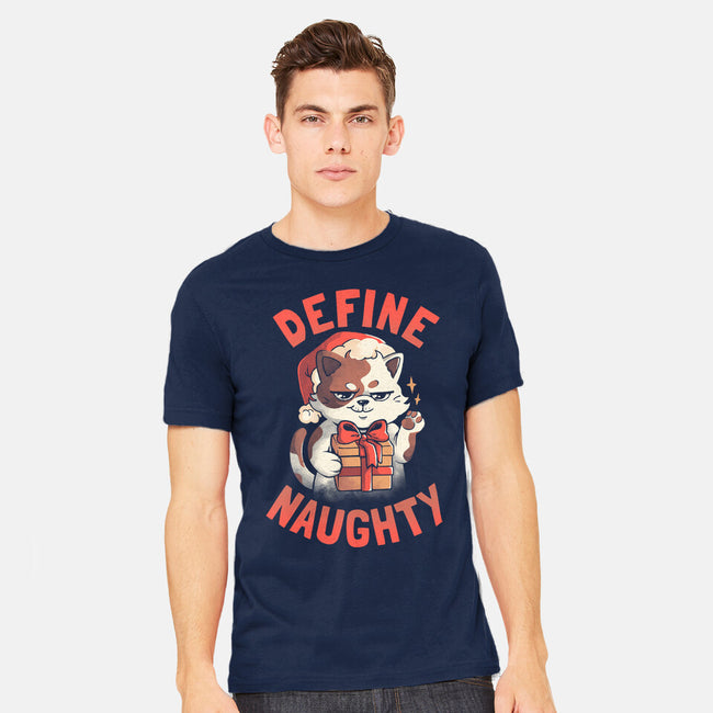 Santa Define Naughty-Mens-Heavyweight-Tee-eduely
