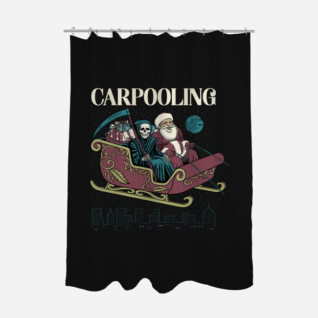Carpooling-None-Polyester-Shower Curtain-Peter Katsanis