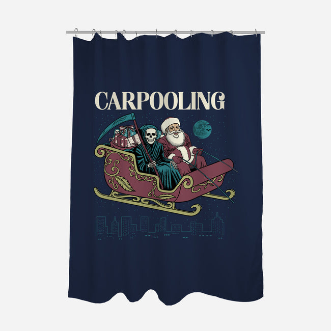 Carpooling-None-Polyester-Shower Curtain-Peter Katsanis