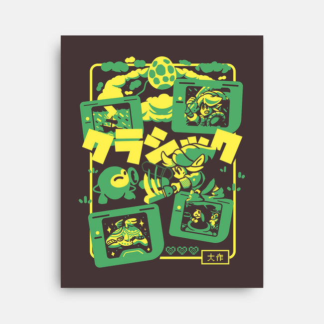 Classic Hero-None-Stretched-Canvas-Sketchdemao