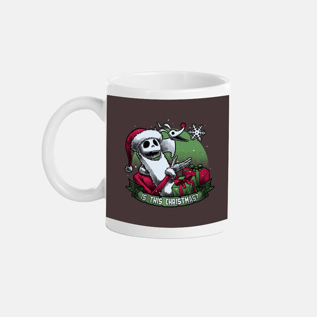 Skeleton Christmas Halloween-None-Mug-Drinkware-Studio Mootant