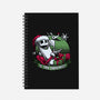 Skeleton Christmas Halloween-None-Dot Grid-Notebook-Studio Mootant