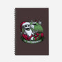 Skeleton Christmas Halloween-None-Dot Grid-Notebook-Studio Mootant