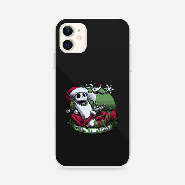 Skeleton Christmas Halloween-iPhone-Snap-Phone Case-Studio Mootant