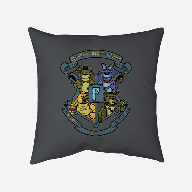 Freddy's Entertainment-None-Removable Cover-Throw Pillow-Astrobot Invention