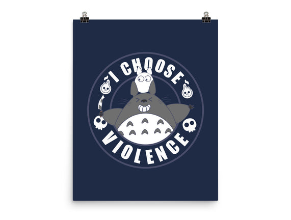 My Spirit Chooses Violence