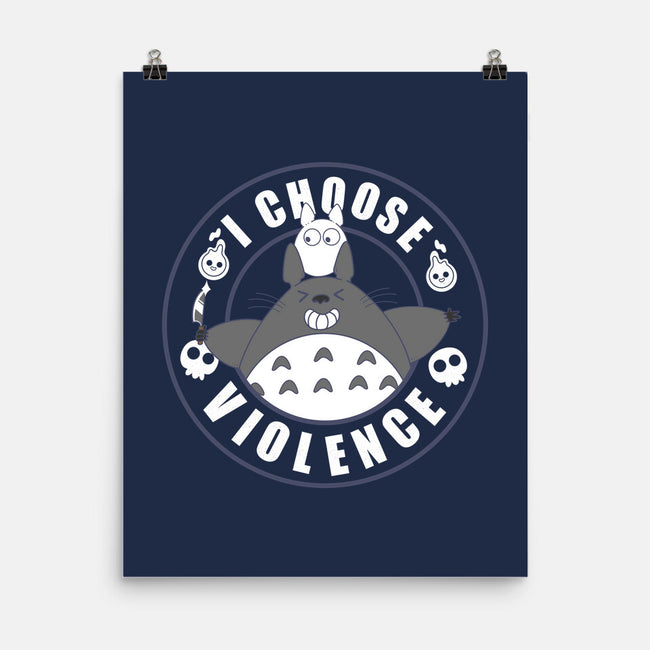 My Spirit Chooses Violence-None-Matte-Poster-Tri haryadi