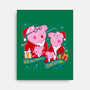 Christmas Family-None-Stretched-Canvas-spoilerinc