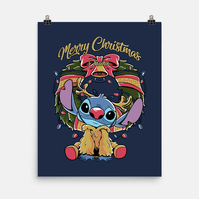 Stitch Christimas-None-Matte-Poster-Nihon Bunka