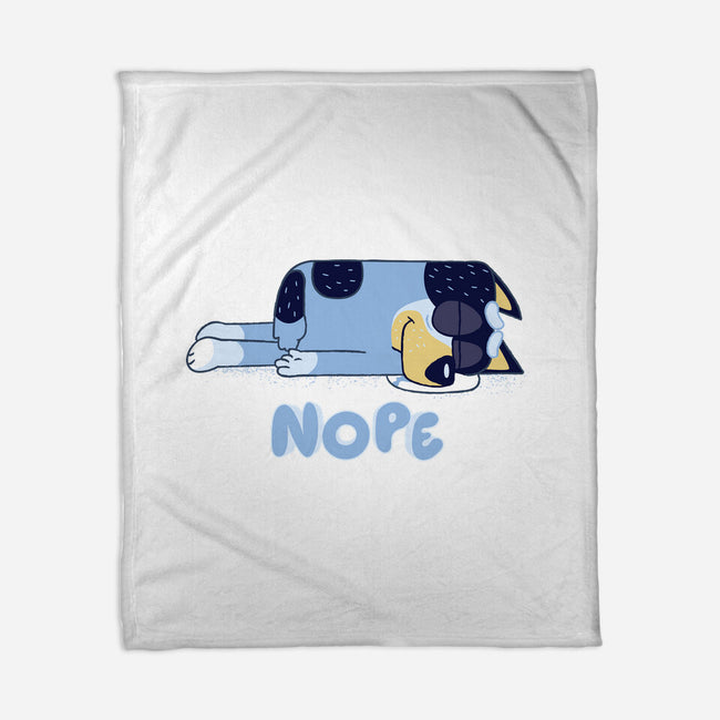 Nope Dad-None-Fleece-Blanket-rocketman_art