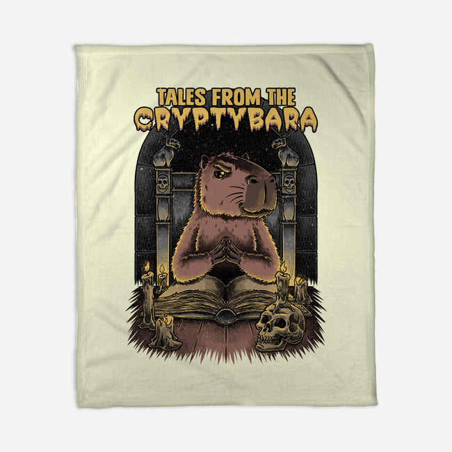 Capybara Tales-None-Fleece-Blanket-Studio Mootant