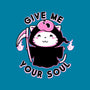 Give Me Your Soul-Womens-Fitted-Tee-naomori