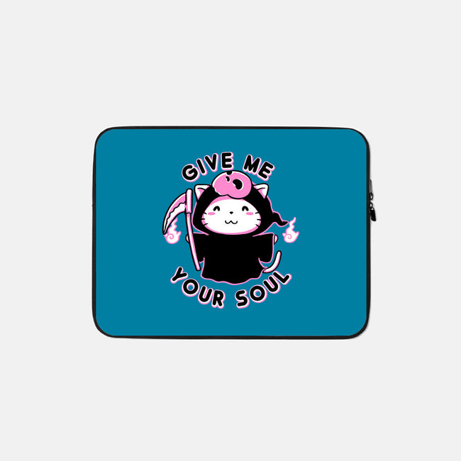 Give Me Your Soul-None-Zippered-Laptop Sleeve-naomori