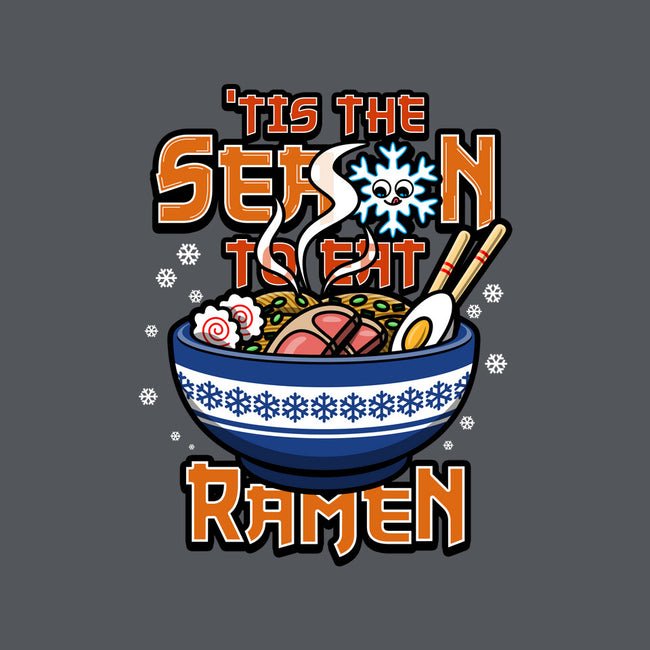Tis The Season To Eat Ramen-Womens-Fitted-Tee-Boggs Nicolas