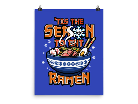 Tis The Season To Eat Ramen