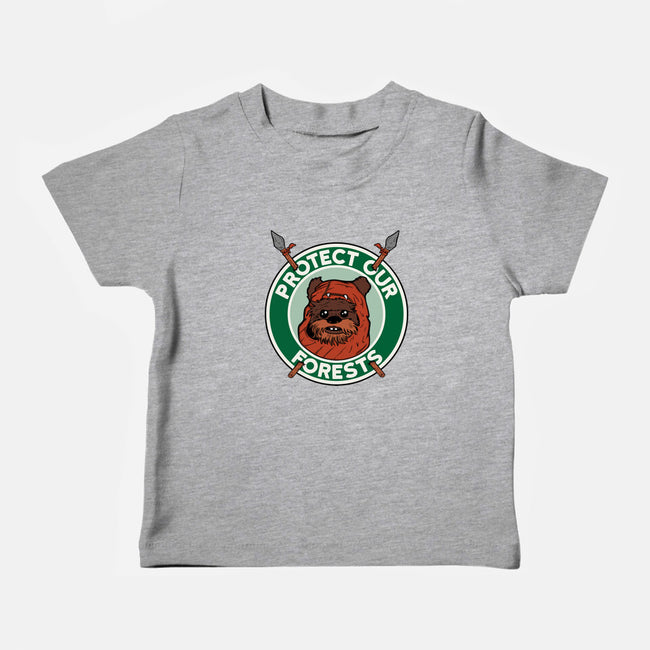 Protect Our Forests-Baby-Basic-Tee-Melonseta