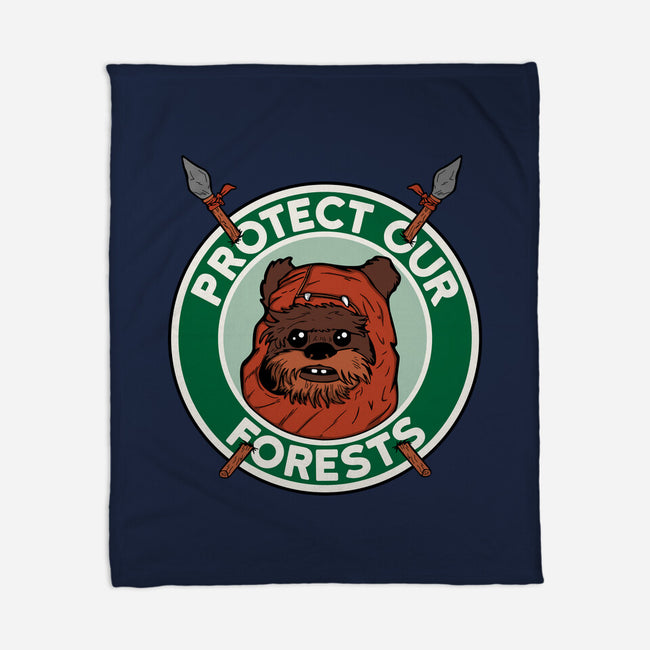 Protect Our Forests-None-Fleece-Blanket-Melonseta