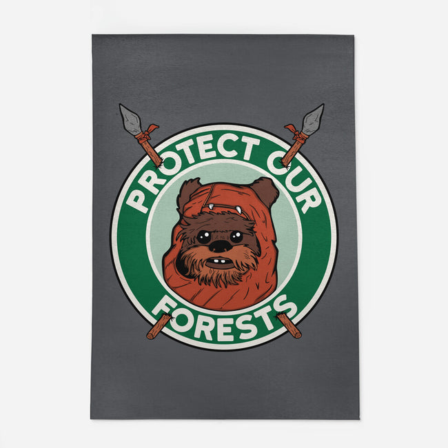 Protect Our Forests-None-Outdoor-Rug-Melonseta