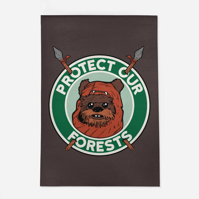 Protect Our Forests-None-Outdoor-Rug-Melonseta