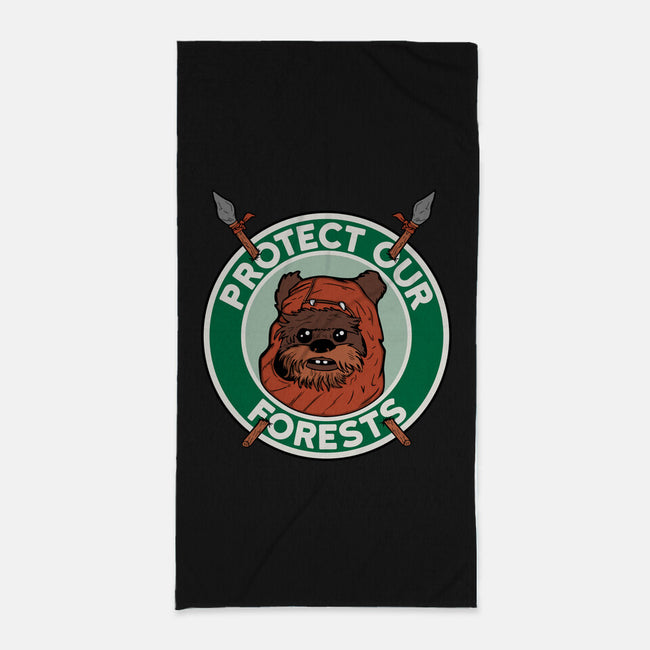 Protect Our Forests-None-Beach-Towel-Melonseta