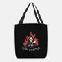 Death Drinking Coffee-None-Basic Tote-Bag-tobefonseca