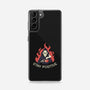 Death Drinking Coffee-Samsung-Snap-Phone Case-tobefonseca