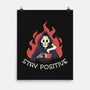 Death Drinking Coffee-None-Matte-Poster-tobefonseca