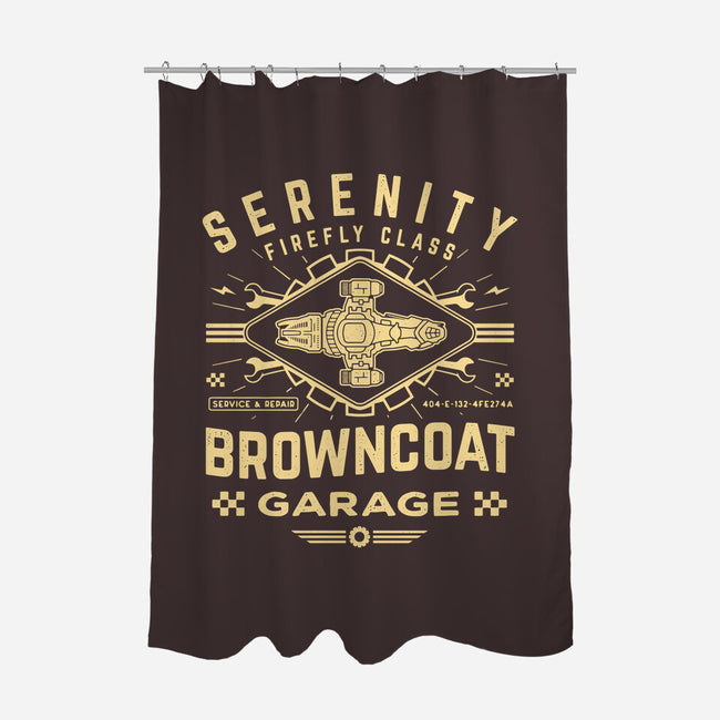 Browncoat Garage-None-Polyester-Shower Curtain-Logozaste