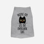 Hang On Let Me Overthink This-Cat-Basic-Pet Tank-tobefonseca
