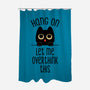 Hang On Let Me Overthink This-None-Polyester-Shower Curtain-tobefonseca