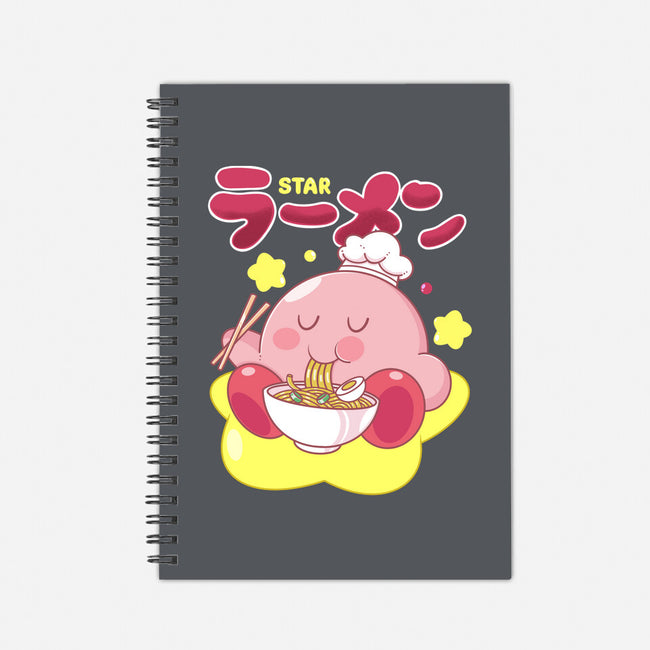 Kirby Star Ramen-None-Dot Grid-Notebook-Tri haryadi