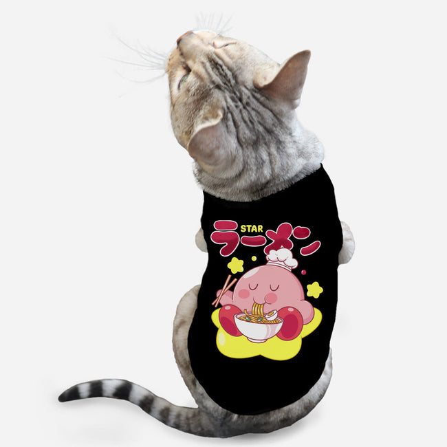 Kirby Star Ramen-Cat-Basic-Pet Tank-Tri haryadi