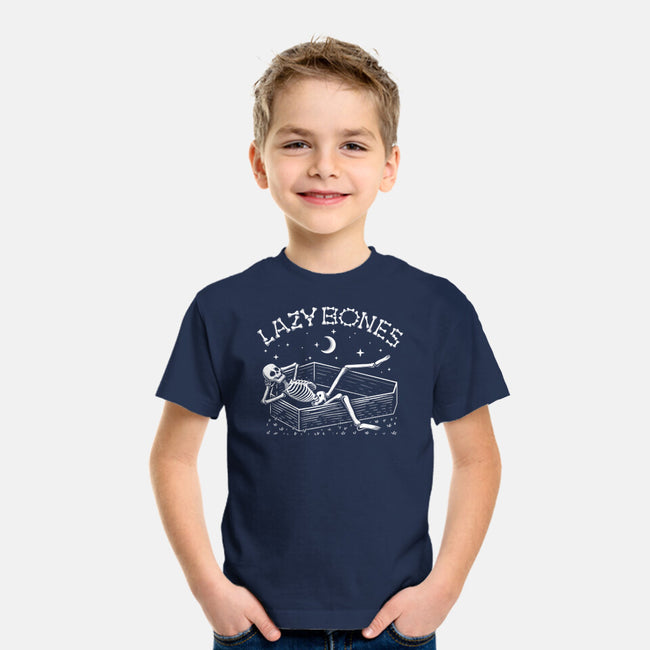 Some Lazy Bones-Youth-Basic-Tee-erion_designs