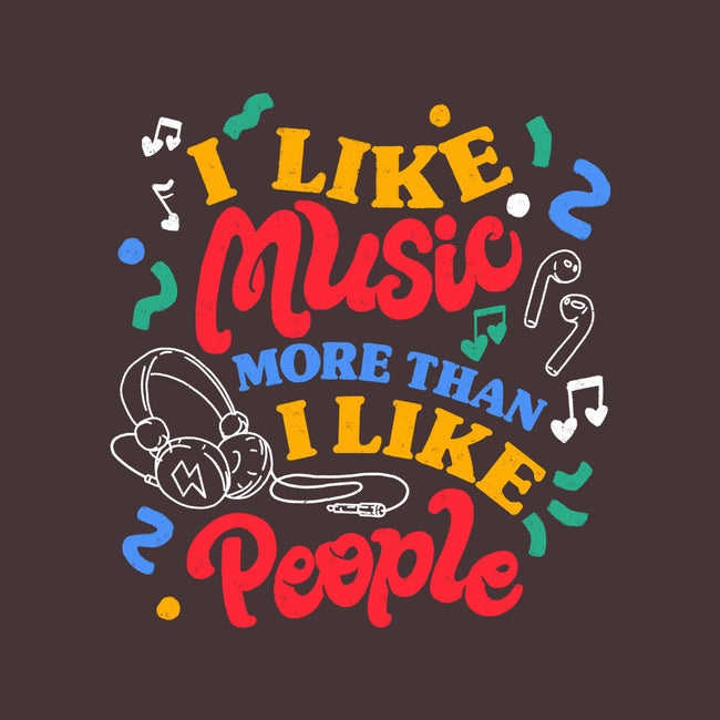 I Like Music More-None-Glossy-Sticker-tobefonseca