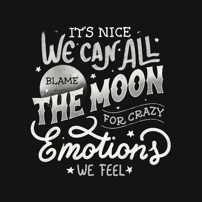 We Can All Blame The Moon-Baby-Basic-Onesie-tobefonseca