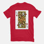 The Kiss Playing Cards-Womens-Basic-Tee-tobefonseca