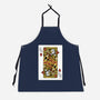 The Kiss Playing Cards-Unisex-Kitchen-Apron-tobefonseca