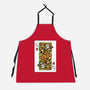 The Kiss Playing Cards-Unisex-Kitchen-Apron-tobefonseca