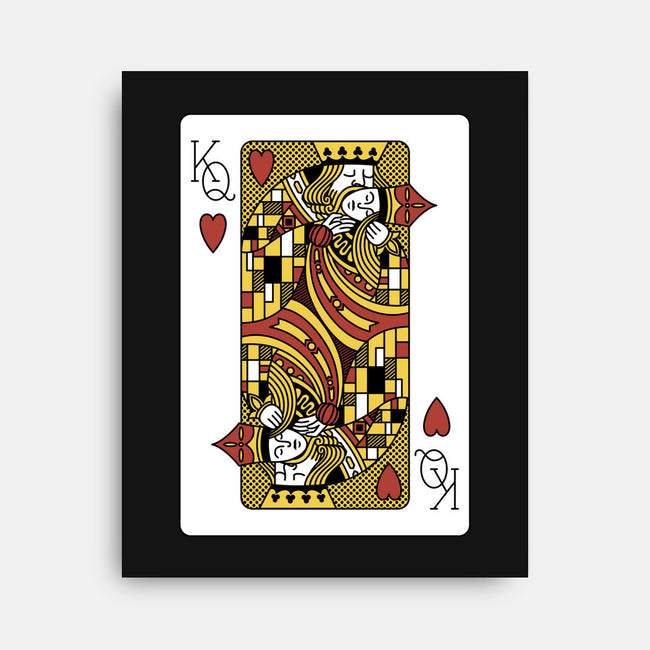 The Kiss Playing Cards-None-Stretched-Canvas-tobefonseca
