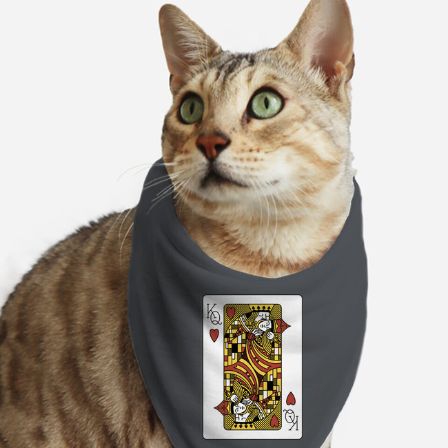 The Kiss Playing Cards-Cat-Bandana-Pet Collar-tobefonseca