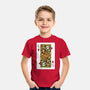 The Kiss Playing Cards-Youth-Basic-Tee-tobefonseca
