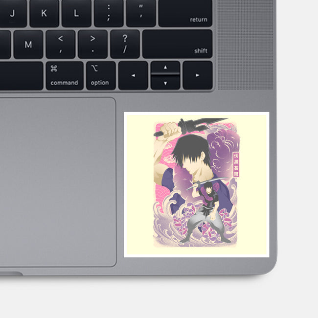 Musha-e Toji-None-Glossy-Sticker-hypertwenty