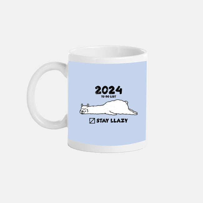 Stay Llazy-None-Mug-Drinkware-turborat14