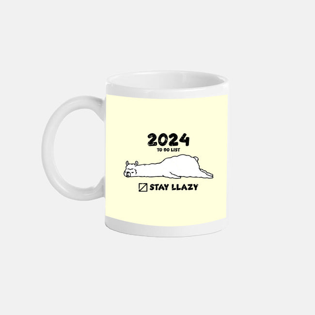 Stay Llazy-None-Mug-Drinkware-turborat14